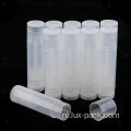 Lege transparante plastic container lippenbuis